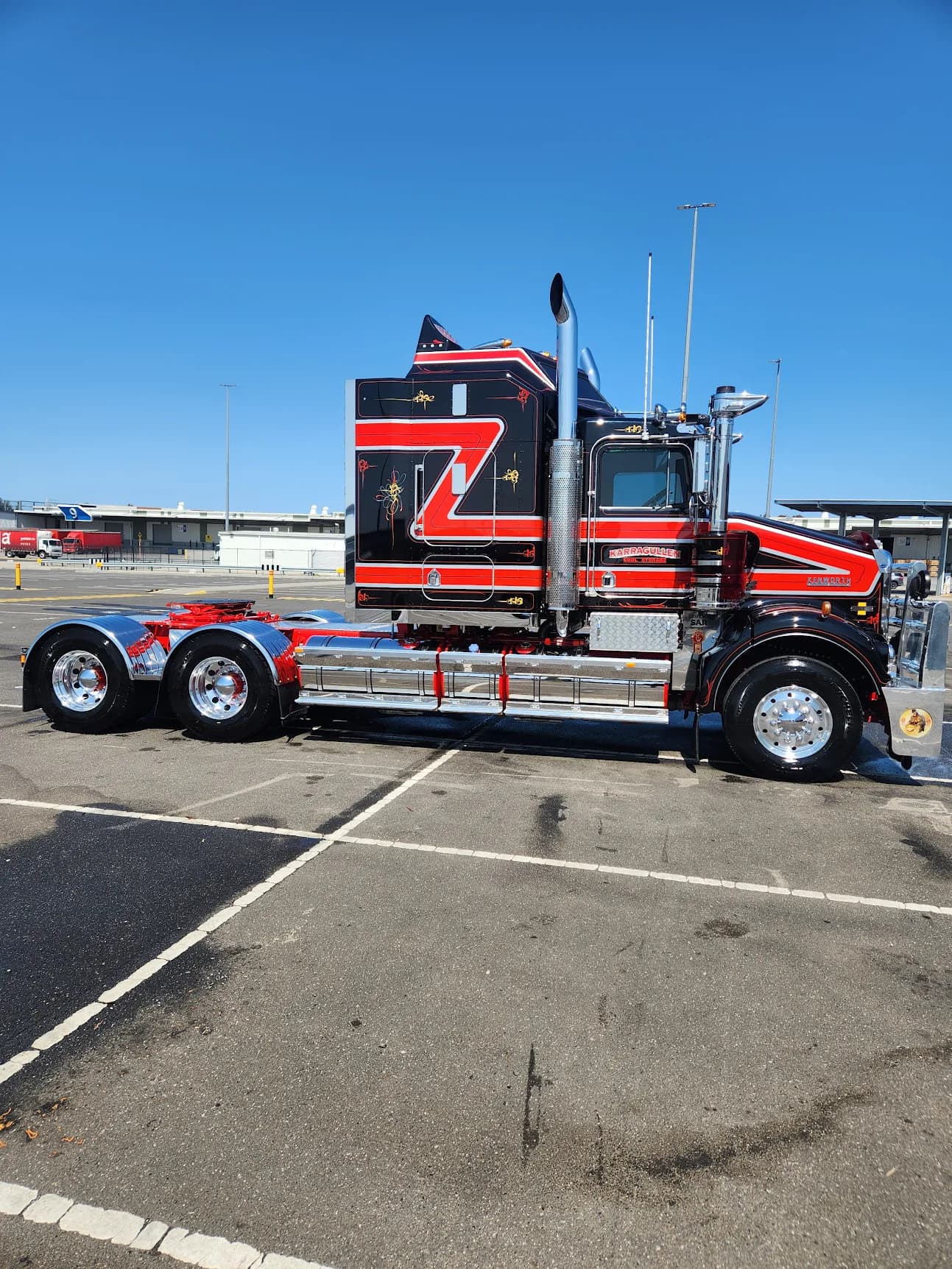 Customer Kenworth Legend after JSA detail